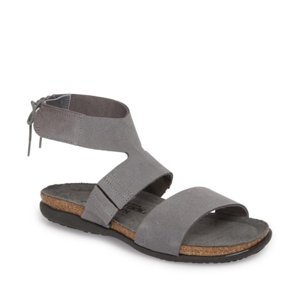 Naot Larissa Suede Ankle Strap Sandals